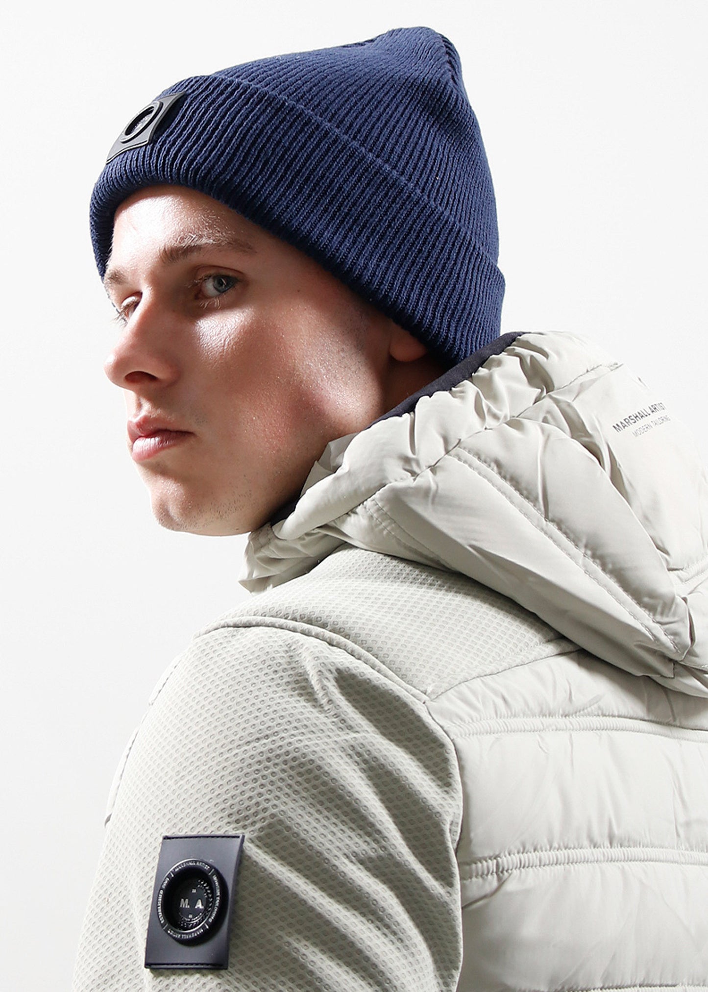 Marshall Artist Mutsen Siren knitted beanie - navy