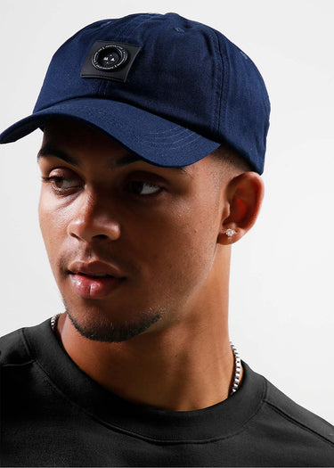Marshall Artist Petten Siren washed cotton cap - navy