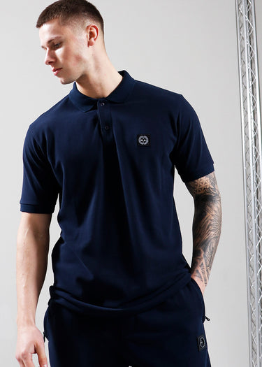Marshall Artist Polo's Siren ss polo - navy