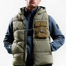 Marshall Artist Bodywarmers Kymera bubble vest - khaki