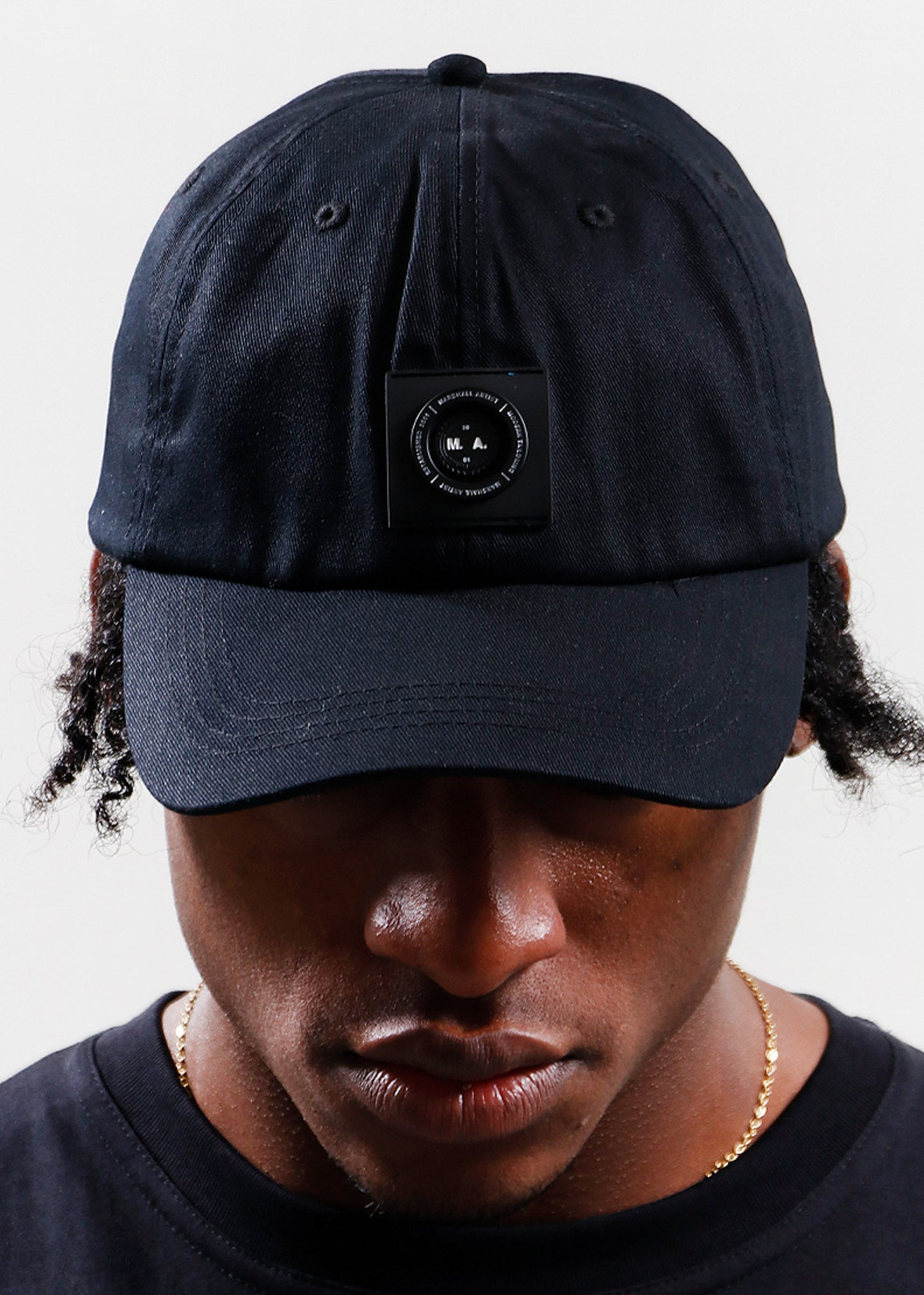 Marshall Artist Petten Siren washed cotton cap - black