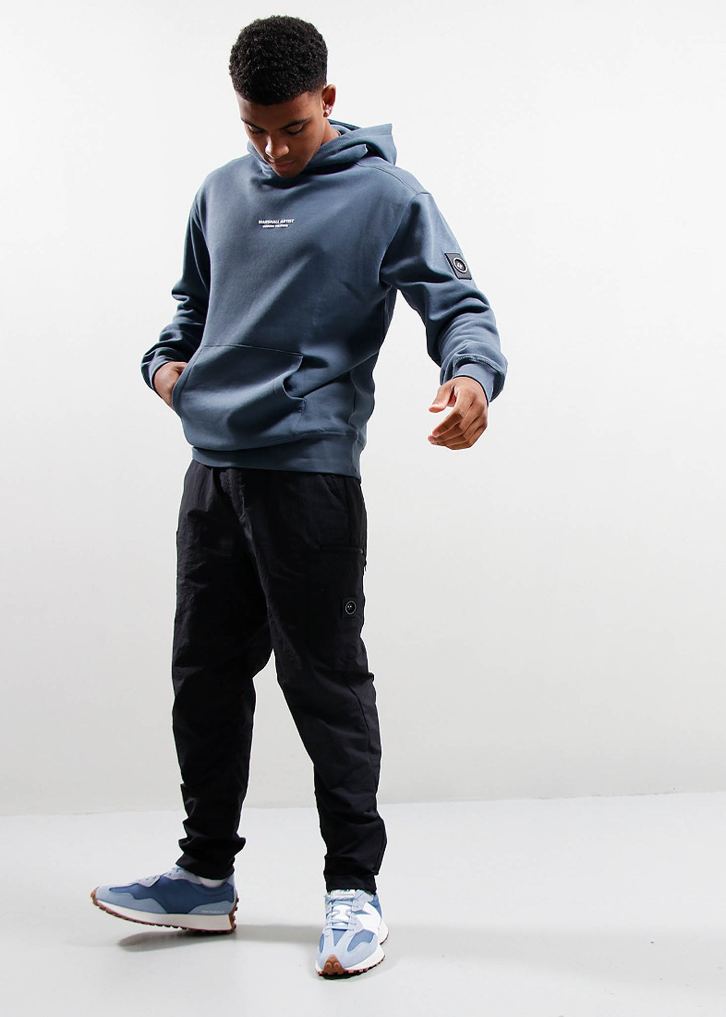 Marshall Artist Hoodies Siren oth hood - slate blue