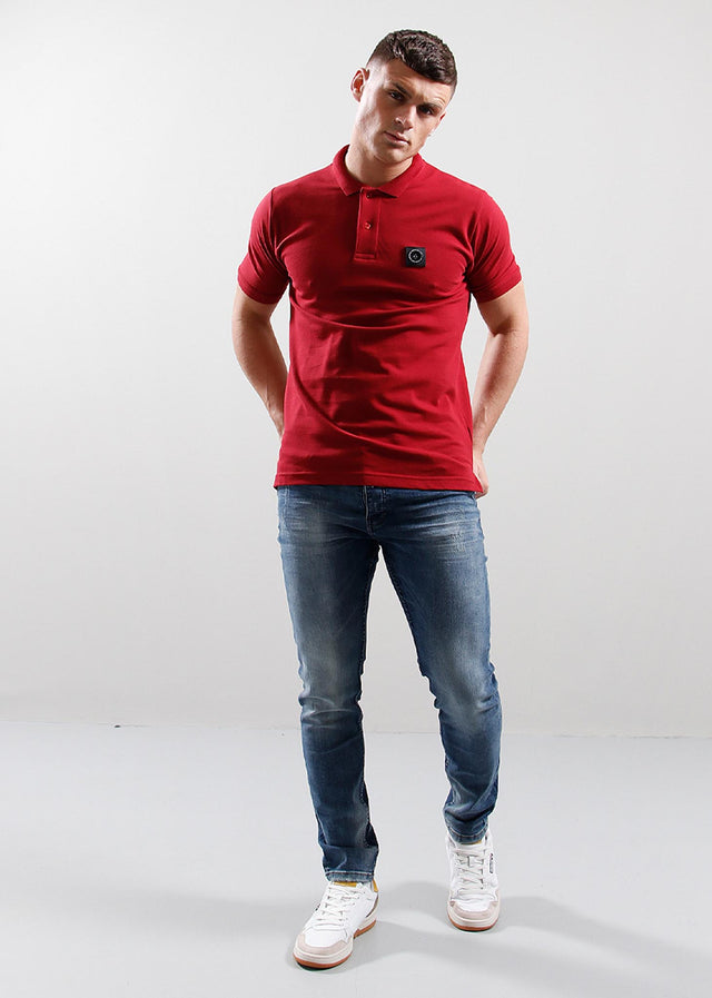 Marshall Artist Poloshirts Siren ss polo - guard red