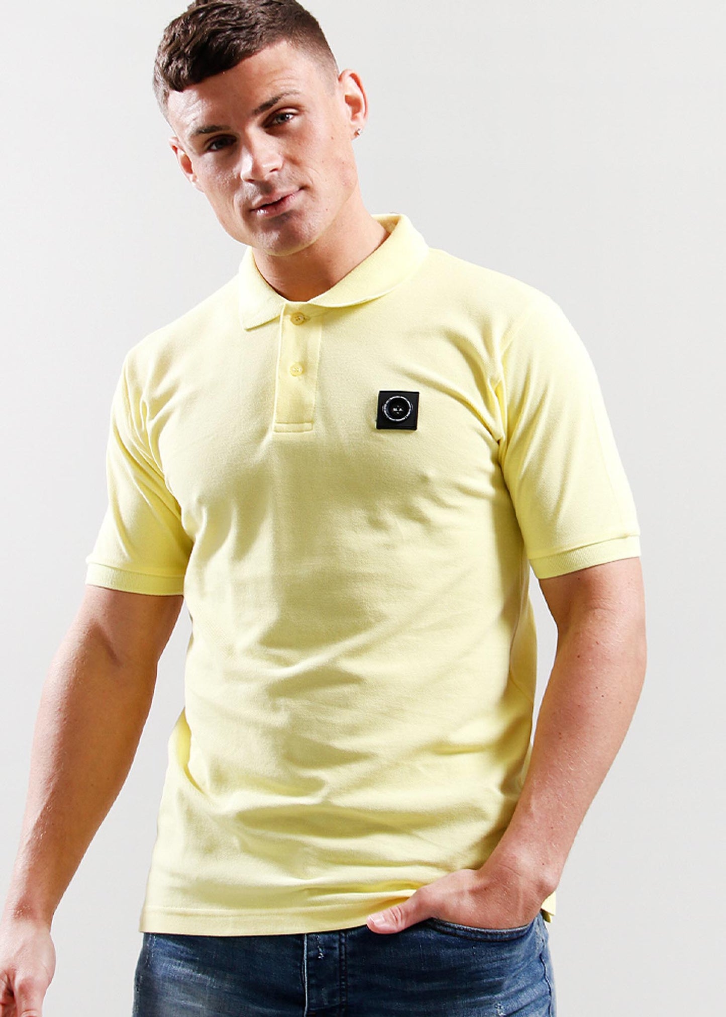 Marshall Artist Polo's Siren ss polo - yellow