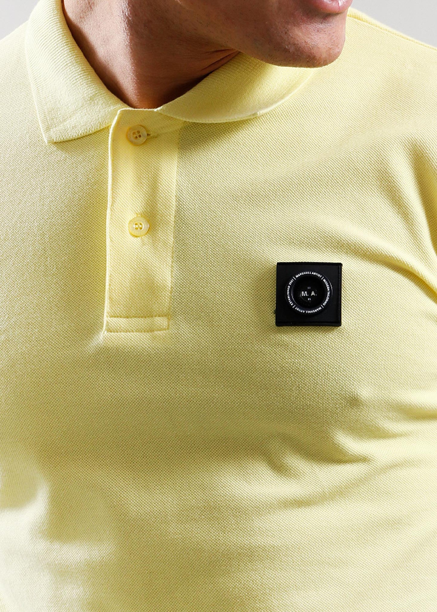 Marshall Artist Polo's Siren ss polo - yellow