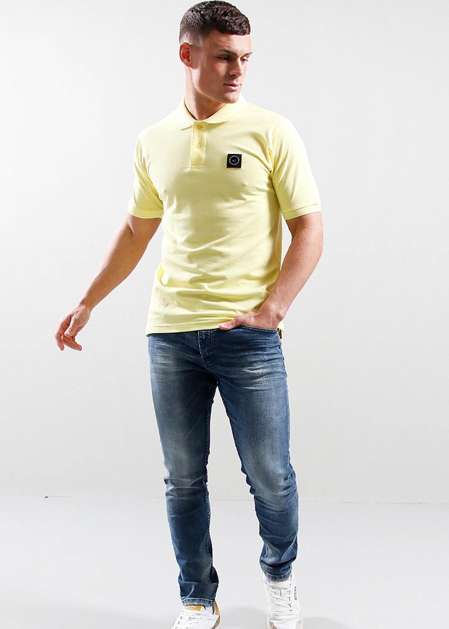 Marshall Artist Polo's Siren ss polo - yellow