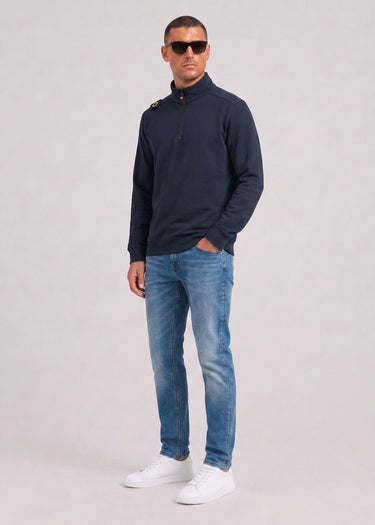 MA.Strum Truien Training quarter zip sweatshirt - ink navy