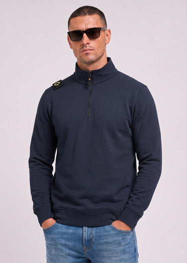 MA.Strum Truien Training quarter zip sweatshirt - ink navy