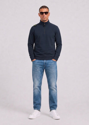 MA.Strum Truien Training quarter zip sweatshirt - ink navy