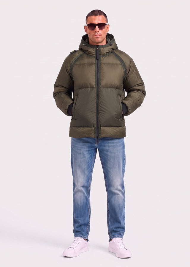 MA.Strum Jacken Cobra down jacket - bronze green