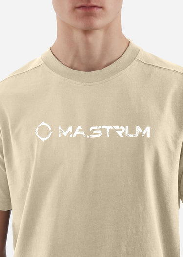 MA.Strum T-shirts  Cracked logo tee - ash