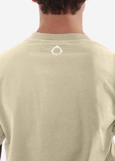 MA.Strum T-shirts Cracked logo tee - ash