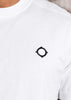 MA.Strum T-shirts SS icon tee - optic white