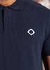 MA.Strum Polo's SS pique polo - ink navy