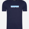 MA.Strum T-shirts MA.Strum block print tee - ink navy