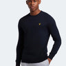 Lyle & Scott Truien Cotton merino crew neck jumper - dark navy