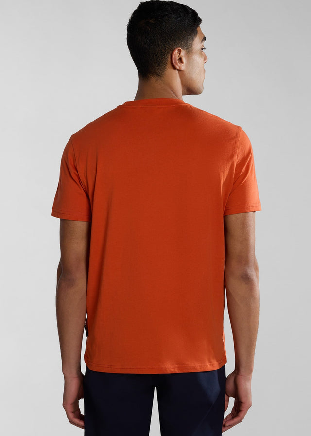 Napapijri T-Shirts Aylmer t-shirt - orange burnt