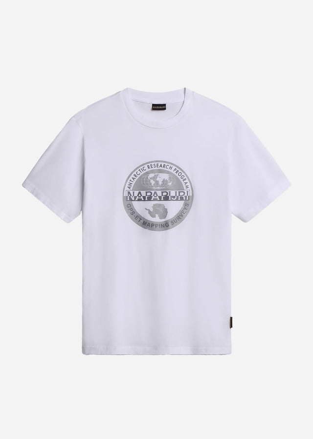 Napapijri T-Shirts Bollo t-shirt - bright white