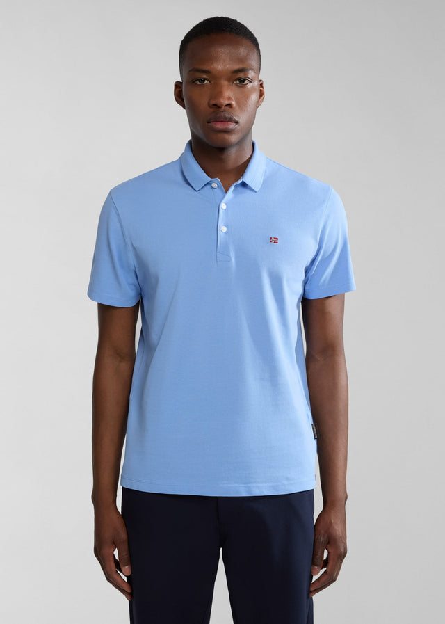 Napapijri Poloshirts Ealis ss sum - blue flower