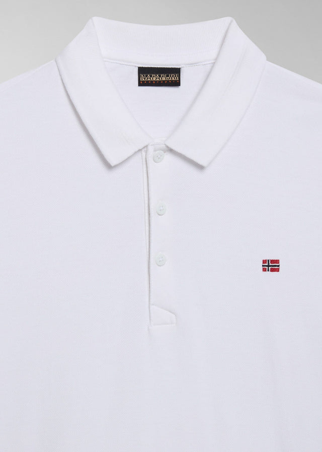 Napapijri Poloshirts Ealis ss sum - bright white
