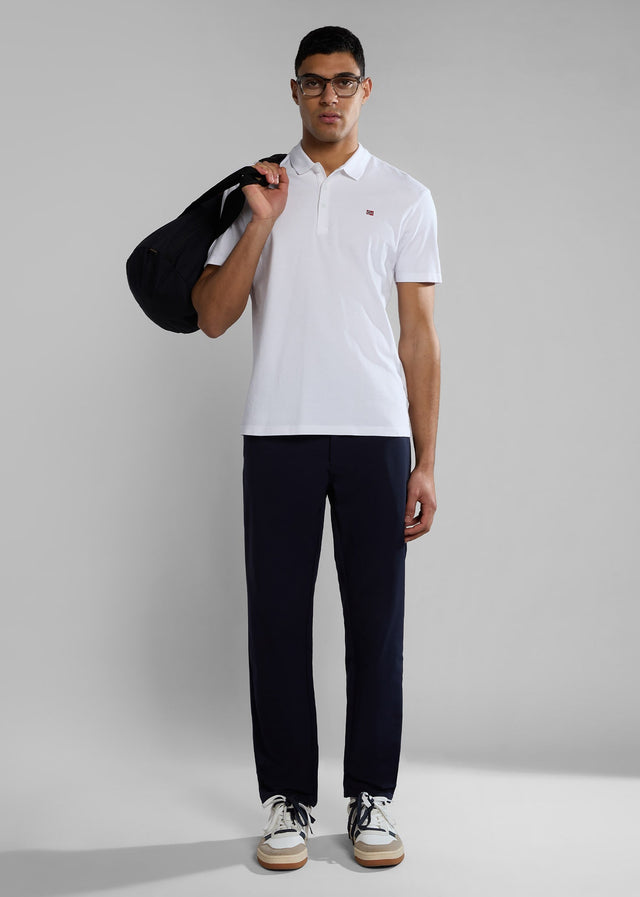 Napapijri Poloshirts Ealis ss sum - bright white