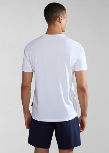 Napapijri T-shirts Salis ss sum t-shirt - bright white