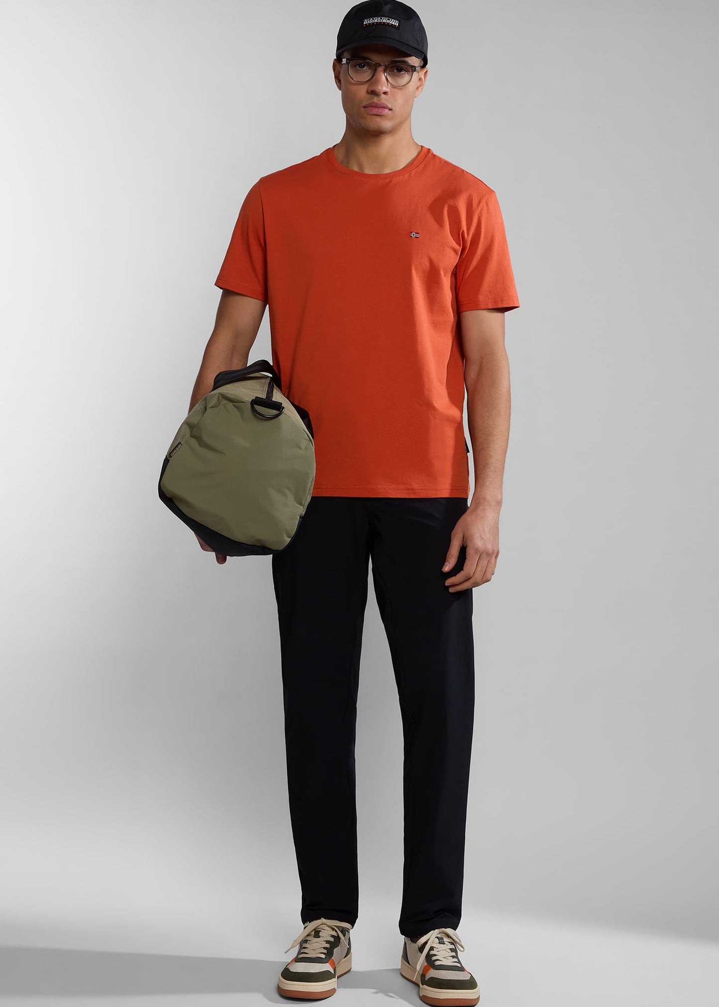 Napapijri T-shirts Salis ss sum t-shirt - orange burnt