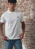 MA.Strum T-shirts SS icon tee - optic white