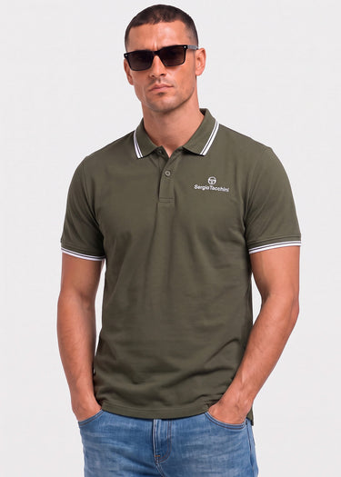Sergio Tacchini Poloshirts Reed co polo - forest night