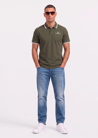 Sergio Tacchini Poloshirts Reed co polo - forest night