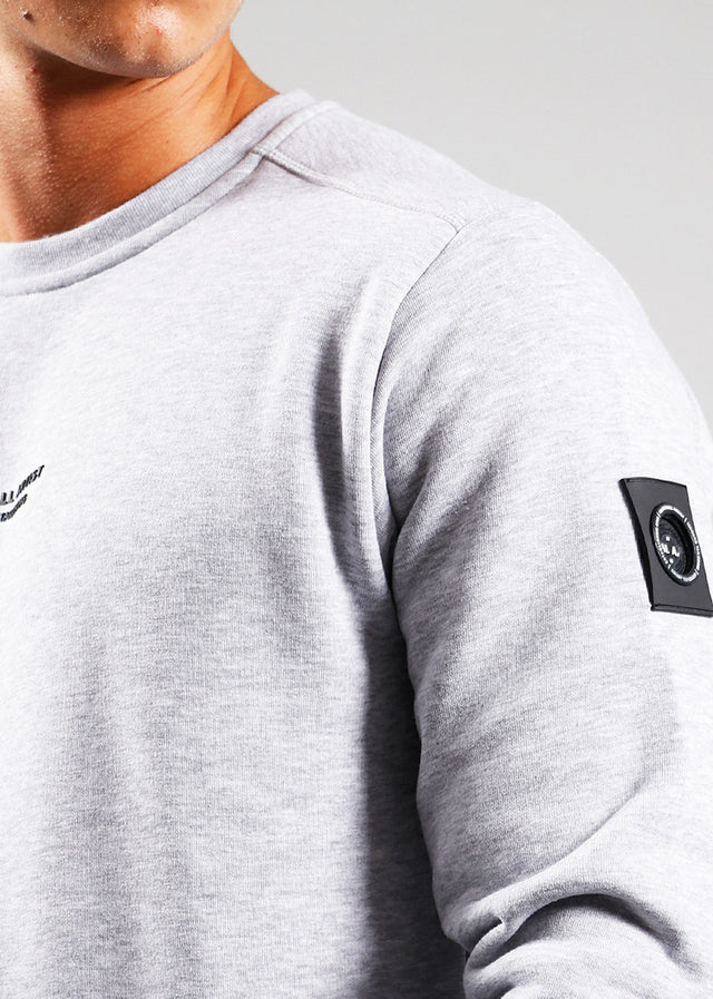 Marshall Artist Pullover Siren crew sweat - grey marl