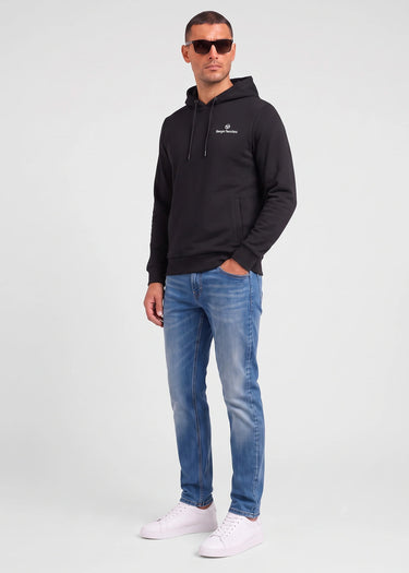 Sergio Tacchini Hoodies Lobby 024 hoodie sweater - black