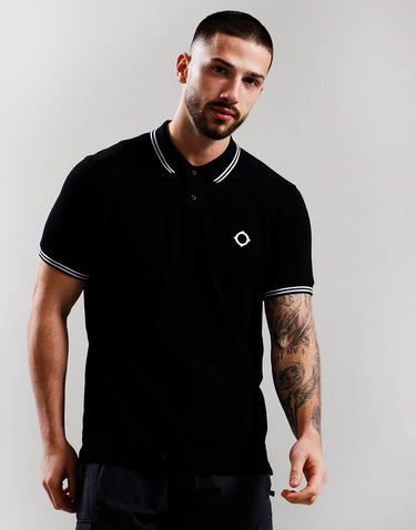 MA.Strum Polo's Double tipped polo - black