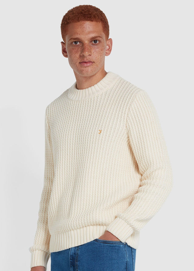Farah Pullover Sweater burlington fisherman - cream