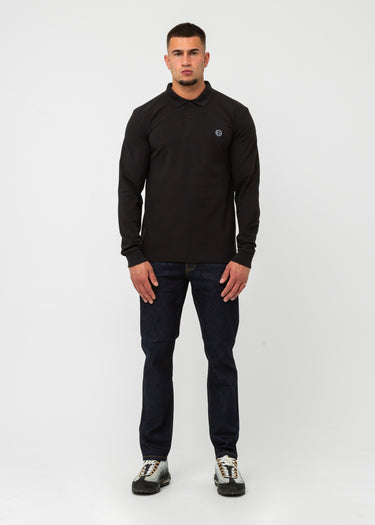 Marshall Artist Longsleeve Polo's  Siren ls polo - black