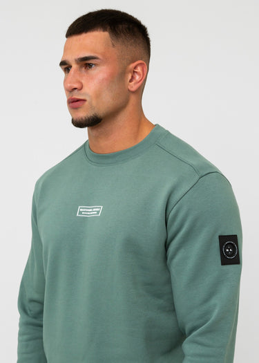 Marshall Artist Truien Siren crewneck - atlantic green
