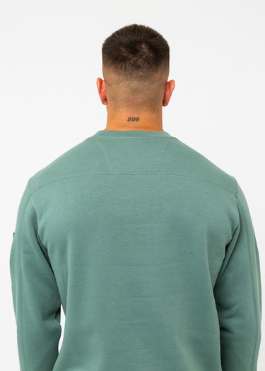 Marshall Artist Truien Siren crewneck - atlantic green
