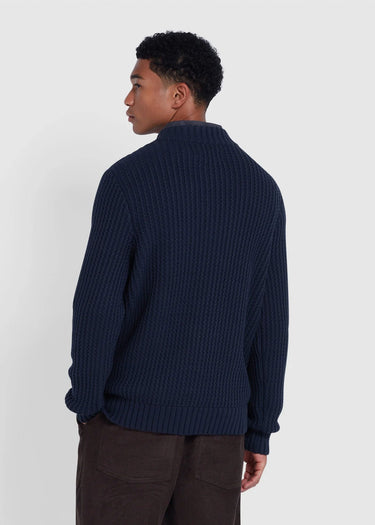 Farah Truien Sweater burlington fisherman - true navy
