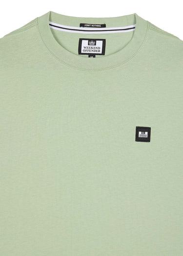 Weekend Offender T-shirts Cannon beach - pale moss