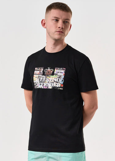 Weekend Offender T-shirts Keyte - black