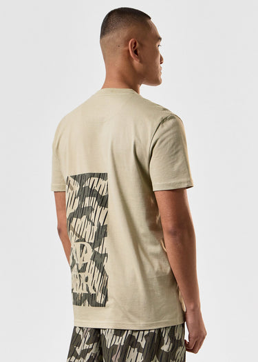 Weekend Offender T-shirts Noosa camo - castle green rain camo