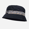 Weekend Offender Bucket Hats Queensland - navy mid house check