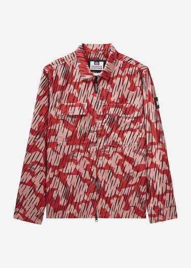 Weekend Offender Jacken Waya camo - blaze rain camo