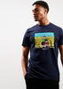 Weekend Offender T-shirts Eric - Navy