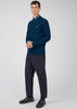 Ben Sherman Truien B logo crew - marine