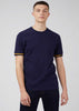 Ben Sherman T-shirts Pique tee - marine