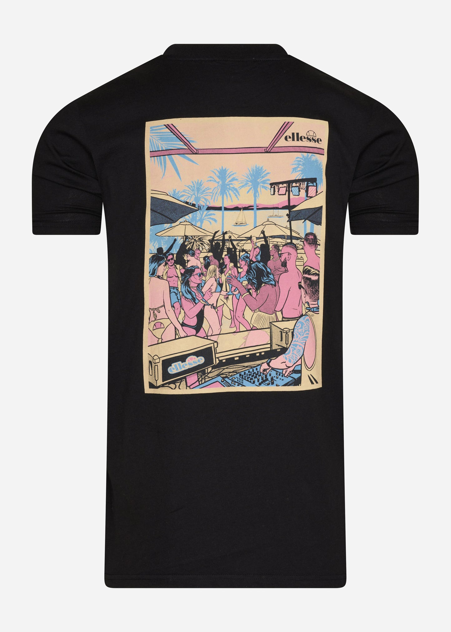 Ellesse T-shirts Cucce tee - black