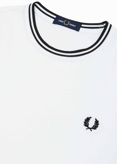 Fred Perry T-shirts Twin tipped t-shirt - white