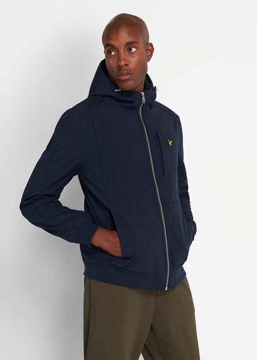 Lyle & Scott Jassen Fleece Softshell jacket - dark navy