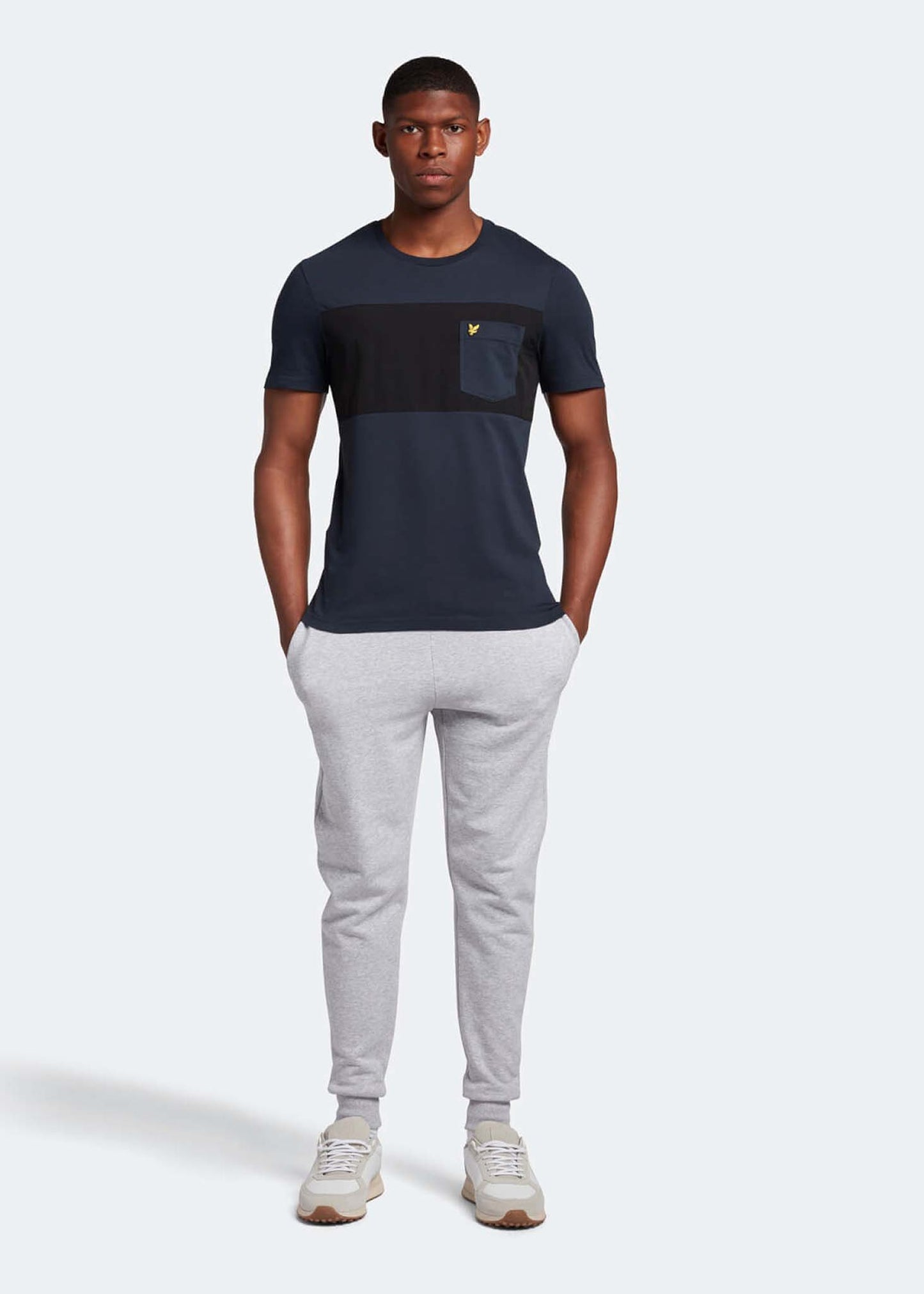 Lyle & Scott Joggingbroeken Skinny sweat pant - light grey marl